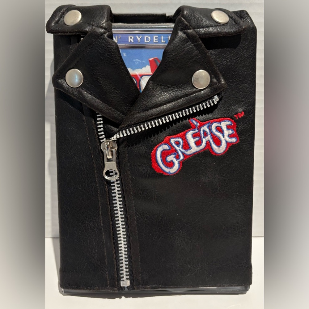 Vintage Grease DVD 2008 Rockin Rydell Edition T-Birds Leather Jacket Sleeve